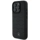 Mercedes MB Waves Leather iPhone 16 Pro Case - черный