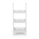 ModernHome 3-Tier Ladder Shelf Nightstand, White