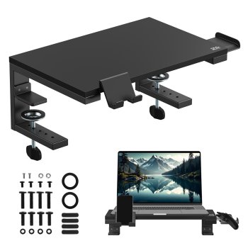 Подставка для ноутбука / монитора Ergo Office ER-303 B, 13-32", черная
