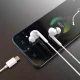Проводные наушники Dudao X3C+ USB-C 1.2м, белые
