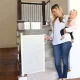 Aizsargbarjera bērniem un mājdzīvniekiem, līdz 150 cm, ECOTOYS, bēša