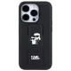 Чехол Karl Lagerfeld для iPhone 13 / 13 Pro Gripstand Saffiano Karl&Choupette, черный