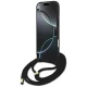 Guess 4G Lielā Logo Siksniņas Crossbody Maciņš priekš iPhone 17 Pro Max - Brūns | Big Cord Stap Phone Case Cover...