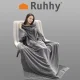 Толстовка-плед оверсайз Ruhhy 22649, светло-серый