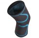 Elastīga ceļgala ortoze stabilizators 2 gab. izmērs L, melni zila