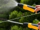 Garden Spray Gun with Adjustable Stream and Connectors, Yellow/Black