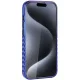 Чехол Audi IML MagSafe для iPhone 15 Pro 6.1\", синий