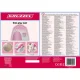 Kruzzel 00023472 Kids Play Tent with Lights, Pink/White