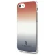 Apple iPhone 8 / 7 / SE (2020) (2022) 4.7\" US Polo Gradient Pattern Collection Case Cover (USHCI8TRDGRB), Blue / Red