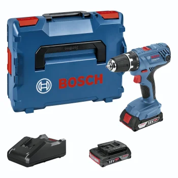 Аккумуляторная дрель-шуруповерт Bosch GSR 18V-21 с 2 аккумуляторами 2.0...