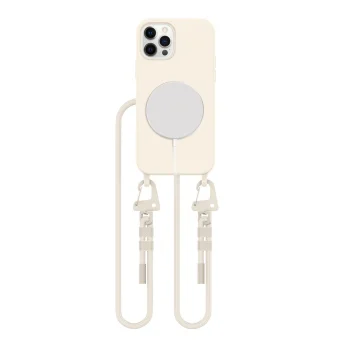 Чехол Tech-Protect для iPhone 12 / 12 Pro MagNecklace MagSafe, бежевый