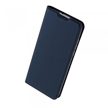 Samsung Galaxy A02 (SM-A022F/DS) DUX DUCIS Leather Cover Case, Blue | Telefona Maciņš Vāciņš Apvalks Grāmatiņa