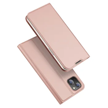 Чехол-книжка Dux Ducis Skin Pro для iPhone 14 Plus, розовый