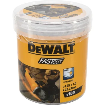 Griešanas diski metālam DeWalt DT20540-QZ 125 x 1.0 mm, 100 gab.