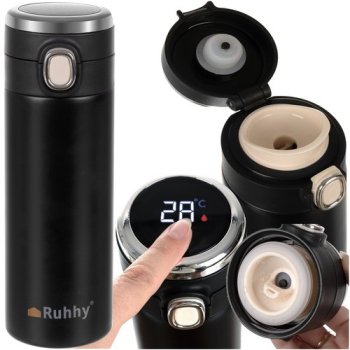 Termo krūze ar LED displeju Ruhhy 24623 | Thermo mug with display