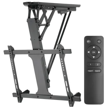 Maclean MC-880 elektriskais griestu TV stiprinājums 32-70 collām ar pulti, melns