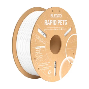 Филамент ELEGOO Rapid PETG для 3D-принтера 1 кг, белый