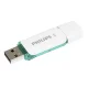 USB zibatmiņa Philips Snow Edition 8 GB USB 2.0, zaļa