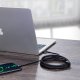 Baseus Cafule Nylon USB Type C to USB Type C Data Charging Cable 100W, 2m, Black | Провод для Зарядки...