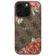 Guess iPhone 16 Pro Max Case 4G Flowers Print MagSafe, Brown