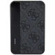 Guess ārējais akumulators 5000mAh 15W 4G Leather Metal Logo, melns
