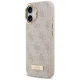 Guess 4G Logo Plate MagSafe vāciņš Apple iPhone 17 rozā