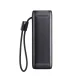 Ārējais akumulators Joyroom PODIX PR70 25000 mAh līdz 240W ar 2 USB-C kabeļiem un TFT ekrāniem, pelēks