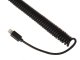 Maclean MCE76 Automašīnas Lādētājs ar Lightning Kabeli, 2xUSB, 5.2A, 1.8m, Melns