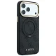 Guess Ring Stand 360 4G Classic Logo MagSafe vāciņš iPhone 17 Pro / 18 Pro, melns