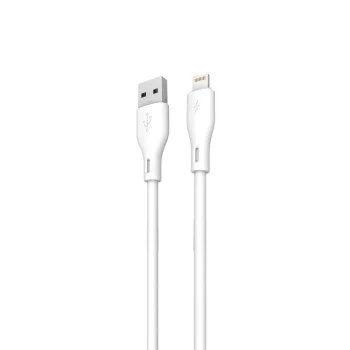 Dudao L2L USB to Lightning Cable, 3A, 1m, White