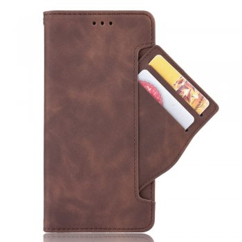 Nokia G10 / G20 Wallet Design Multiple Card Slots Stand Leather Phone Case Cover, Brown | Telefona Vāciņš Maciņš Apvalks Grāmatiņa