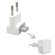 Laptop Power Adapter Plug for APPLE EU, White