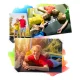 Садовый батут Neo-Sport с внутренней сеткой 374 см (12ft), зеленый