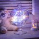RGB Christmas Wire Fairy Lights 100 LED Battery Operated, 10 m, Multicolor