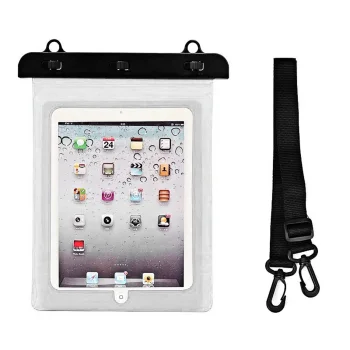 Universal Waterproof Case Dry Bag for Phone or Tablet up to 8", White | Водонепронецаемый Чехол