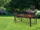 Dārza galds 6 personām 156x78 cm MultiGarden, brūns