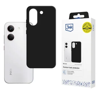 Telefona vāciņš 3mk Matt Case priekš Xiaomi Poco X8 Pro, melns