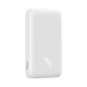 Baseus Magnetic Mini Air PPCXM06A 6000mAh 20W jaudas banka ar Simple Series USB-C kabeli - Balts | Power Bank With...