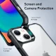ESR iPhone 14 Plus vāciņš Air Armor, caurspīdīgs melns