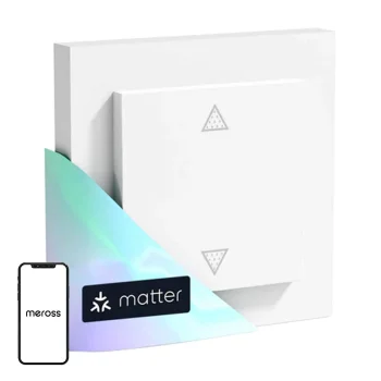 Умный выключатель для рулонных штор Meross MRS105MA-EU Matter Wi-Fi