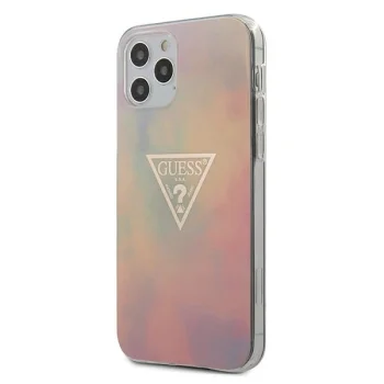 Чехол Guess для iPhone 12 mini Tie & Dye Collection, розовый