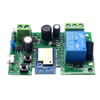 Релейный модуль для ворот TUYA 1CH 85-250V Wi-Fi RF