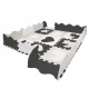 4Fizjo 719 Складной коврик-пазл из пены для детей, 120 x 120 см,...