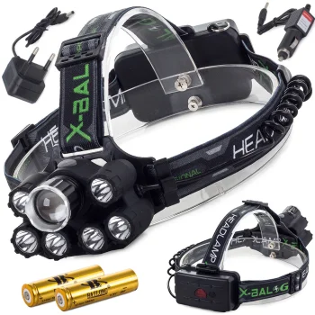 Bailong T78 CREE XM-L T6 7x LED UV pieres lukturis