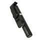 Selfie Stick with Tripod, Bluetooth Remote and LED Light, Black