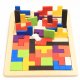 Пазл в Виде Тетриса | Puzzle Tetris \"Wood Intelligence\"