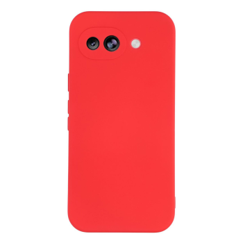 Gogole Pixel 10a Matt Silicone Color Case Cover, Red | Silikona Vāciņš Maciņš Apvalks Bampers