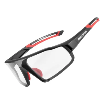 Фотохромные велоочки Rockbros SP216BK UV400, черно-красные