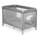 Ricokids RK-240 Travel Cot with Mattress and Bag, 125x65x78 cm, Grey/Mint