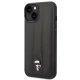Karl Lagerfeld iPhone 14 / 15 / 13 vāciņš Puffy Ikonik Pin, melns